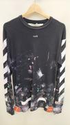 DIAG GALAXY BLASHED L/S TEE　※穴|OFF-WHITE