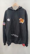 TIGER EMBROIDERY HOODIE|XLARGE