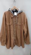 フード付ダック地シャツジャケット|GENUINE DICKIES