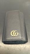 GGマーモント　レザー　6連キーケース　435305|GUCCI
