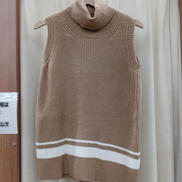 ノースリーブタートルニット|FOXEY