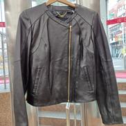 アシンメトリーレザージャケット|COLEHAAN