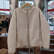 リバーシブルボアナイロンジャケット|PLST