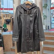 フーディレザーコート|BALMAIN