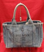 カナパデニムトートバッグ|PRADA