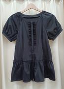 半袖フリルブラウス|BURBERRY BLACK LABEL