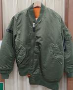 BIAS DESINED MA-1 SZ-J017|CDG×ALPHA INDUSTRIES