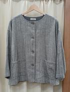 リネン混ジャケット|NEST ROBE