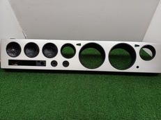 アルミメーターパネル 時計 燃料 水温メーター|NISSAN