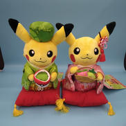 はんなりお茶会ごっこ ピカチュウ ぬいぐるみ オス・メスセッ|タカラトミーアーツ
