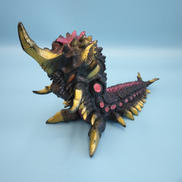 バトラ 幼虫 硬貨ソフビ 1992年 日本製|BANDAI