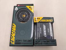 未使用品！　２４Ｖ　バッテリー、ファンセット|BURTLE