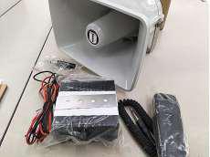 UNI-PEX　ホーンスピーカー＋車載アンプ|UNI-PEX