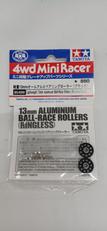 軽量13MMオールアルミベアリングローラー(ブラック)|TAMIYA