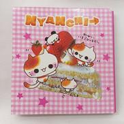 うにゃうにゃニャンチー メモ帳|カミオジャパン