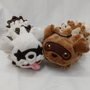 にたものどうしジグザグマ&ガラルジグザグマ磁石くっつくペアぬ|ポケモン