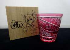 桜ミク 江戸切子グラス|PREMICO