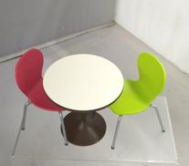 カフェテーブル (オフホワイト)|リーメント