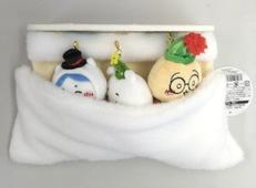 ちいかわ ハッピーホリデーなおやすみベッドと繋がるマスコット|グレイ・パーカー・サービス