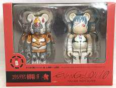 BE@RBRICK EVA零号機(グロスカラー版)&綾波レイ|MEDI COM TOY