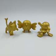モンコレ ニャビー・モクロー・アシマリ ゴールドVER.|POKEMON