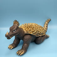 アンギラス 硬貨ソフビ 1990年|BANDAI