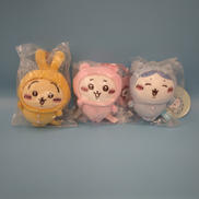 ちいかわ パジャマパーティーなぷちミニマスコットトリオセット|グレイ・パーカー・サービス