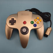 ニンテンドー64 純正コントローラー ゴールド|NINTENDO / 任天堂