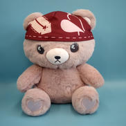 宝鐘マリン 一味くま ぬいぐるみ|COVER