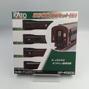 旧形客車　4両セット（茶)|KATO