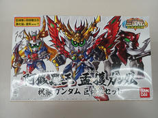 阿修羅王 孟獲ガンダム・祝融ガンダム・巨神象セット|バンダイ