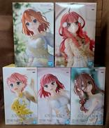 五等分の花嫁5種セット|プライズ(BANDAI)