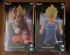【未開封】孫悟空&ベジータセット|BANDAI