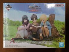 【未開封】A賞 エレン＆ミカサ＆アルミン 壁の外の世界|BANDAI