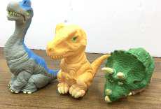 まめ恐竜3体セット|海洋堂