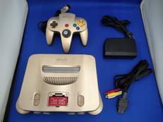ニンテンドウ64 ゴールド メモリー拡張パック内蔵|NINTENDO