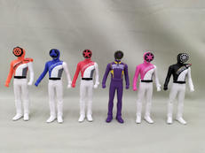 爆上戦隊ブンブンジャー 6人セット|BANDAI