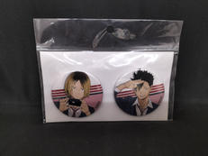 B.黒尾&弧爪缶バッジ2個セット|MOVIC