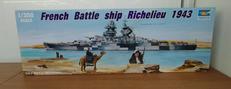 フランス海軍戦艦 リシュリュー 1943|TRUMPETER