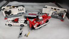 ポルシェ 919 ハイブリッド& 917K ピットレーン|LEGO