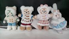 ぬいぐるみバッジ4体セット|東京ディズニーシー