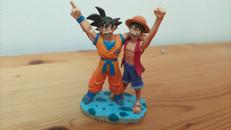 ルフィ&孫悟空 彩色版|メガハウス