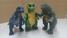 ベビーゴジラ成長3体セット|BANDAI