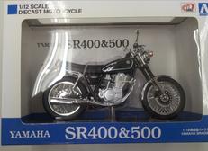 1/12 YAMAHA SR400(ヤマハブラック)|青島文化教材社