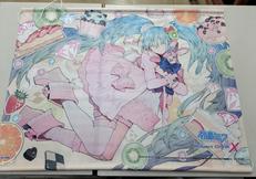 初音ミク　オリジナルB2タペストリー|アニメイト