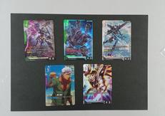 ガンダムカード5種セット|ガンダムカード