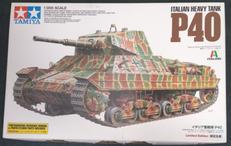 【内袋未開封】イタリア重戦車 P40|TAMIYA