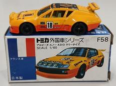 アルピーヌルノー　A310 ラリータイプ　日本製|TOMY