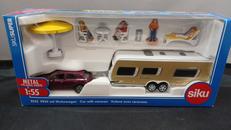 1/55 CAR WITH CARAVAN「SUPER」|SIKU