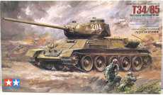 ソビエトT34/85中戦車|TAMIYA